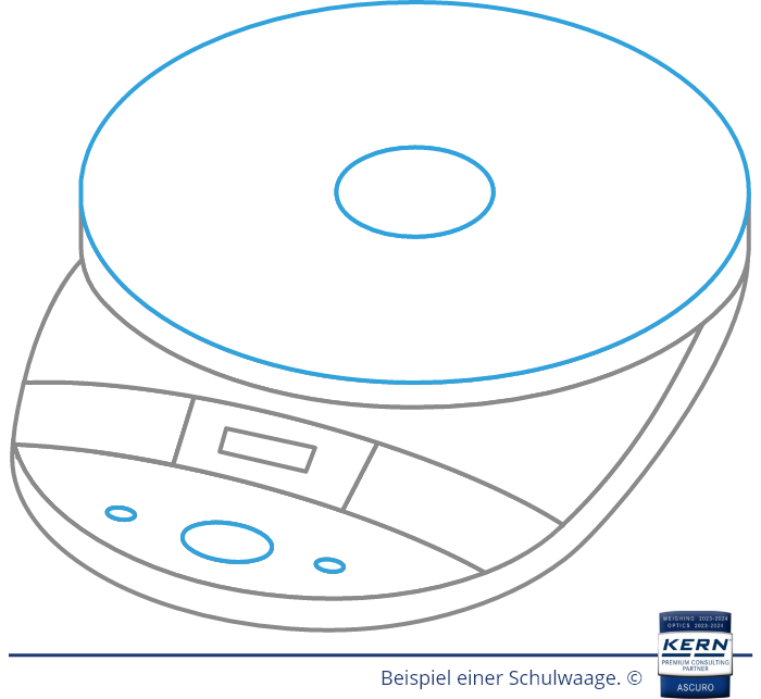 Beispiel einer Schulwaage.