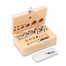 F2 set of weights 1 mg - 200 g, in box, stainless steel