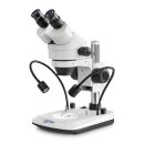 Stereo-Zoom Mikroskop OZL 473, 0,7 x - 4,5 x, 3W LED (Auflicht)